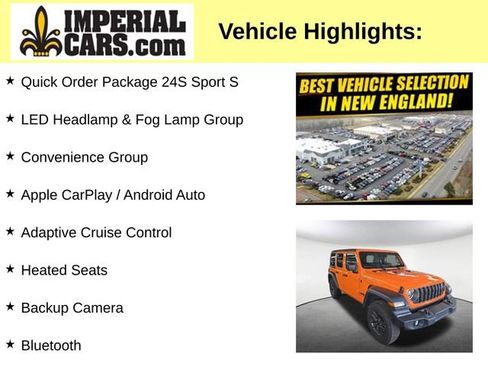 Used 2025 Jeep Wrangler Unlimited Sport AWD/4WD image 3