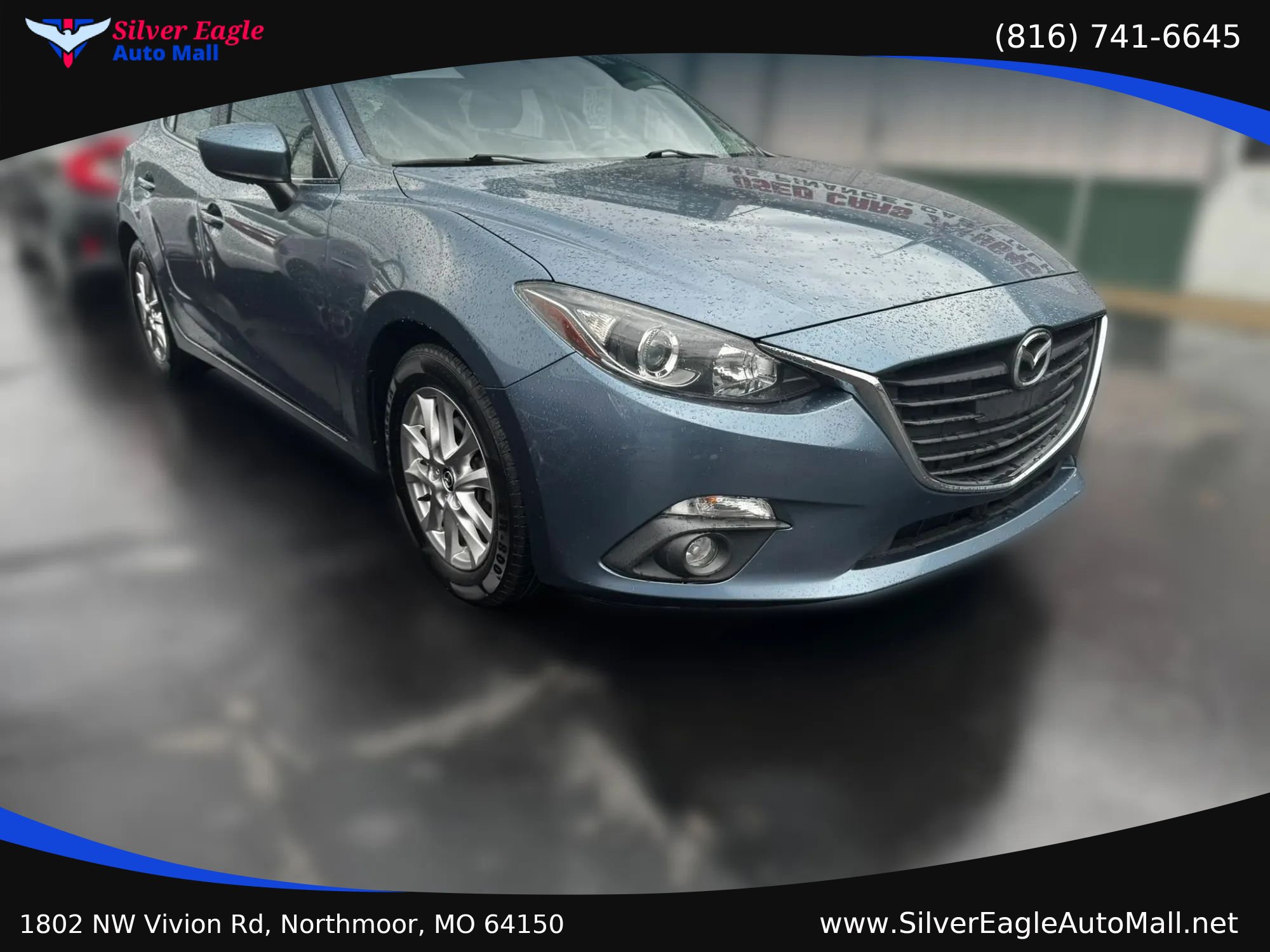 Used 2016 MAZDA MAZDA3 i Touring w/ Popular Equipment Package FWD image 3