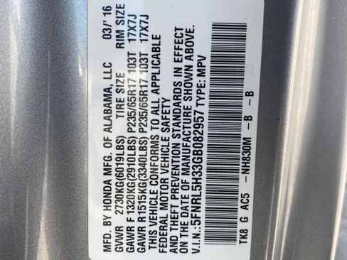 Used 2016 Honda Odyssey SE image 20