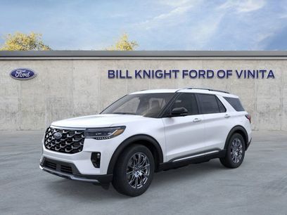 New 2026 Ford Explorer Platinum
