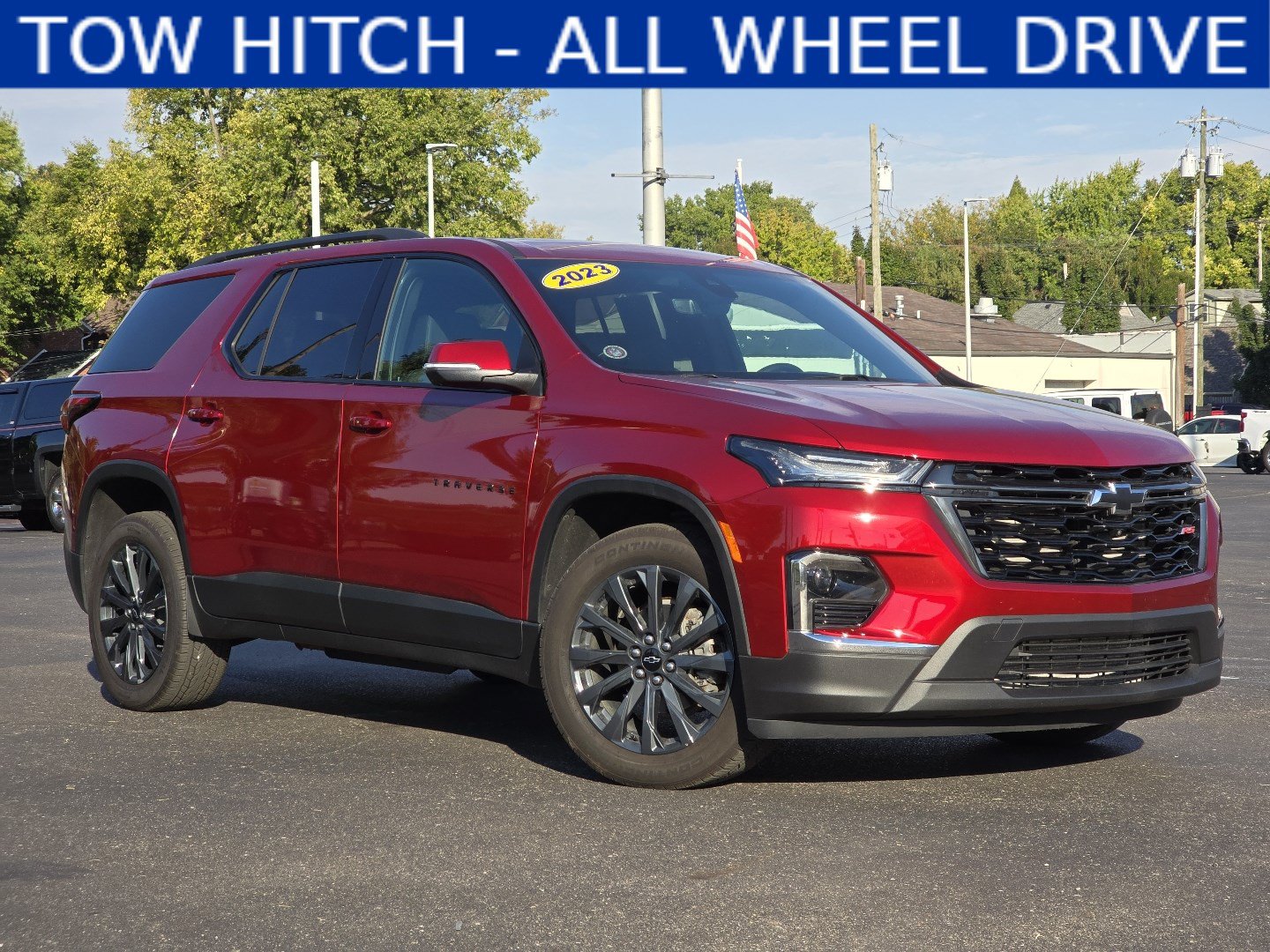 Certified 2023 Chevrolet Traverse RS w/ LPO, Floor Liner Package AWD/4WD image 1