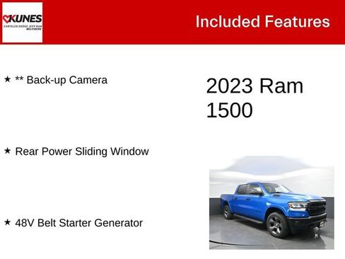 Used 2023 RAM 1500 Big Horn AWD/4WD image 3