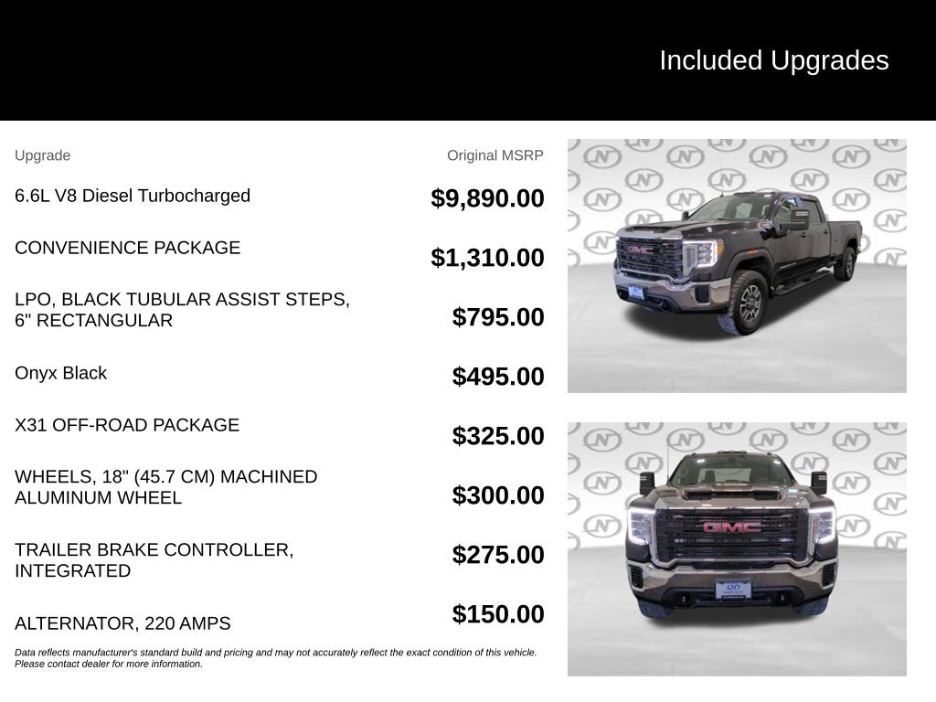 Used 2022 GMC Sierra 3500 Pro w/ Convenience Package AWD/4WD image 3