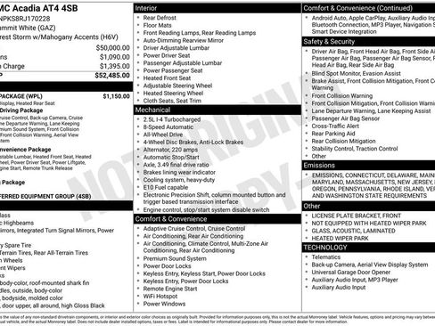 Used 2024 GMC Acadia AT4 w/ Luxury Package image 35