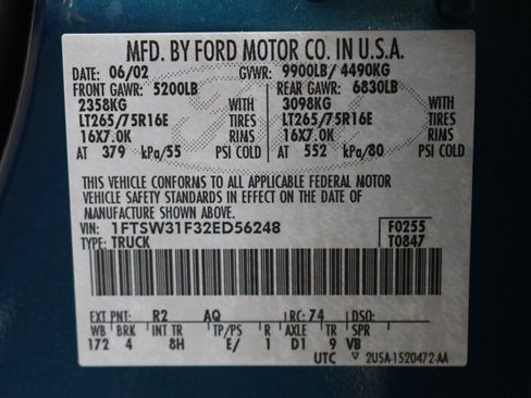 Used 2002 Ford F350 Lariat AWD/4WD image 94