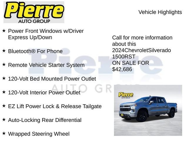 Used 2024 Chevrolet Silverado 1500 RST w/ Max Trailering Package AWD/4WD image 22