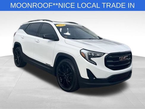 Used 2021 GMC Terrain SLE w/ Driver Convenience Package FWD image 1