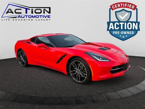 Used 2017 Chevrolet Corvette Stingray Coupe RWD image 1