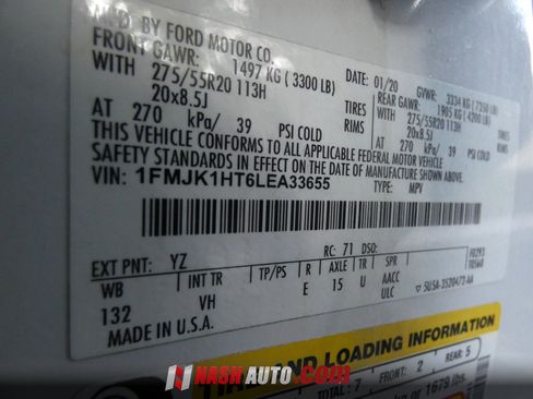 Used 2020 Ford Expedition Max XLT w/ Equipment Group 202A RWD image 89