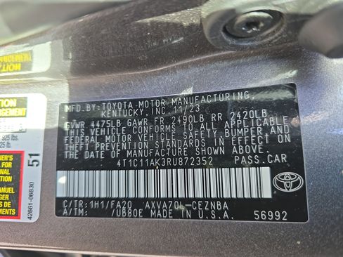 Used 2024 Toyota Camry LE image 34