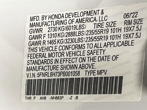 Used 2023 Honda Odyssey Sport image 34