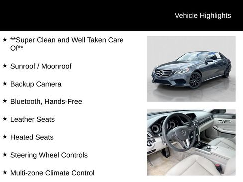 Used 2014 Mercedes-Benz E 350 4MATIC Sedan image 5