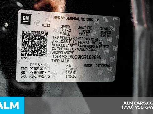 Used 2019 GMC Yukon SLT w/ Open Road Package image 64