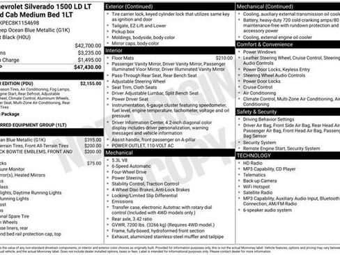 Certified 2019 Chevrolet Silverado 1500 LT w/ All Star Edition AWD/4WD image 30