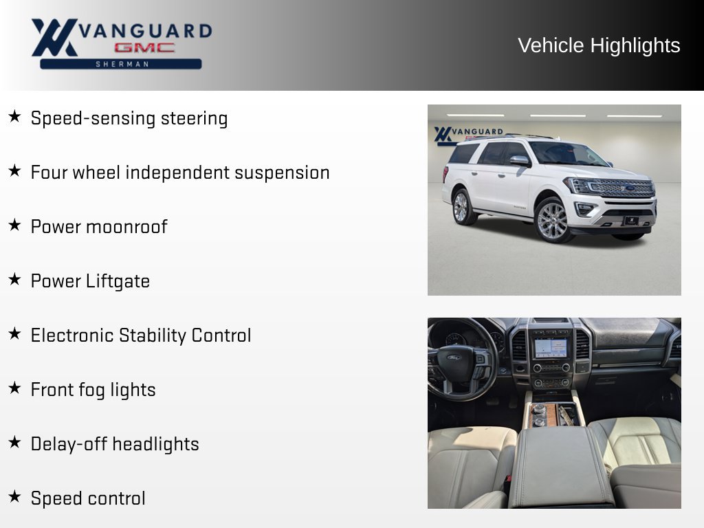Used 2019 Ford Expedition Max Platinum AWD/4WD image 11