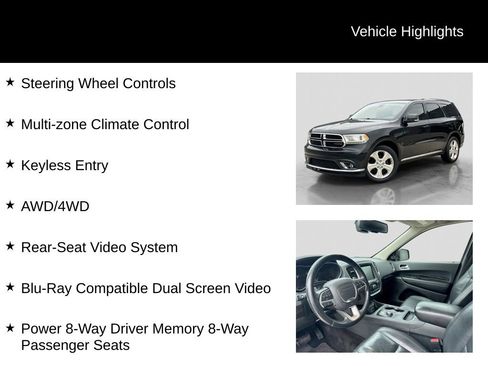Used 2015 Dodge Durango Limited AWD/4WD image 11