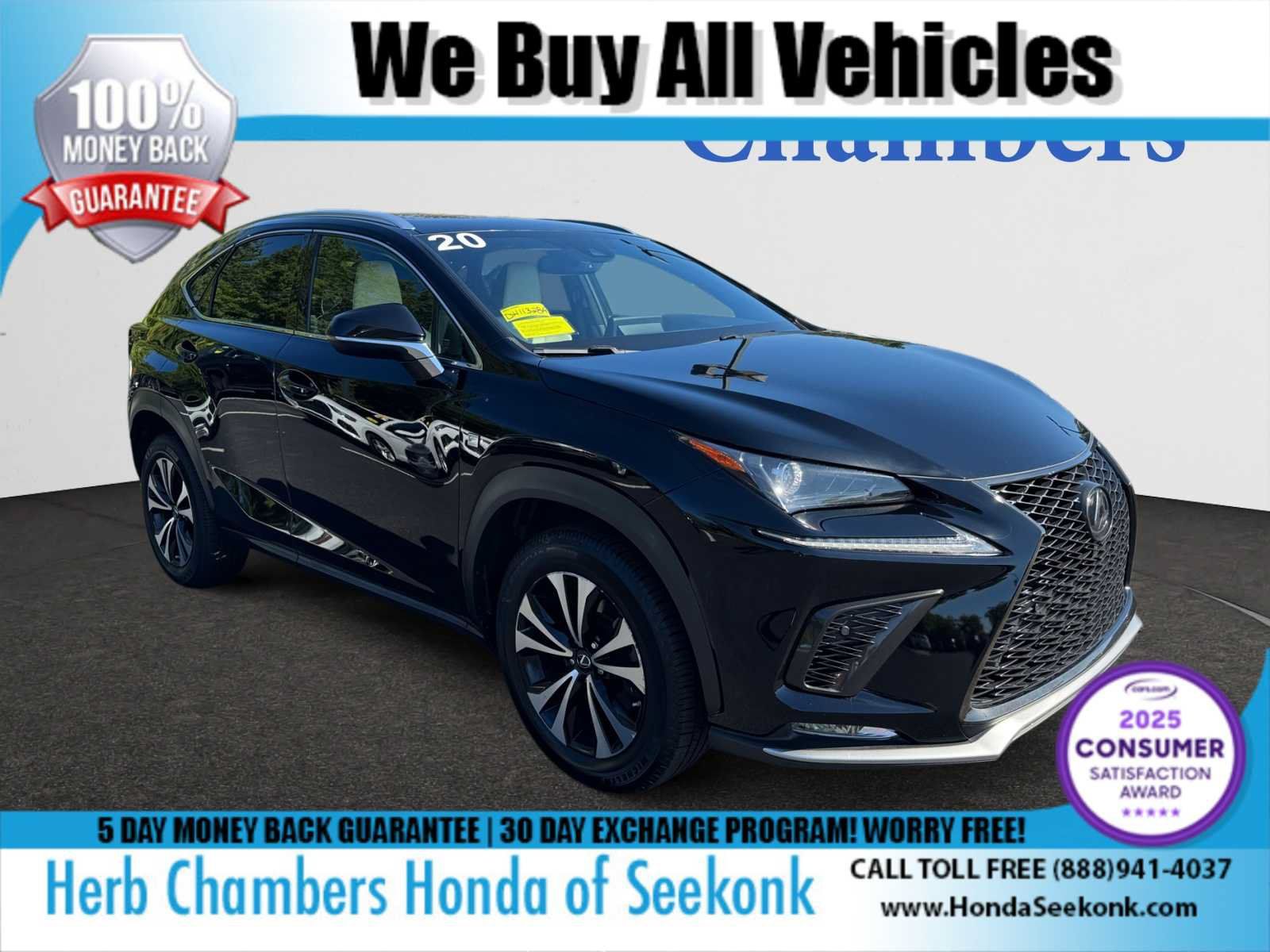 Used 2020 Lexus NX 300 F Sport w/ F Sport Comfort Package AWD/4WD image 1