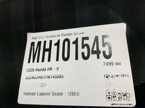 Certified 2026 Honda HR-V Sport image 31