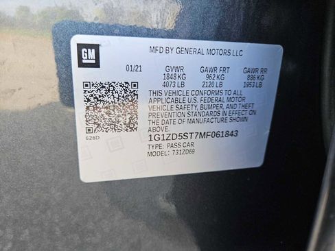 Used 2021 Chevrolet Malibu LT image 35