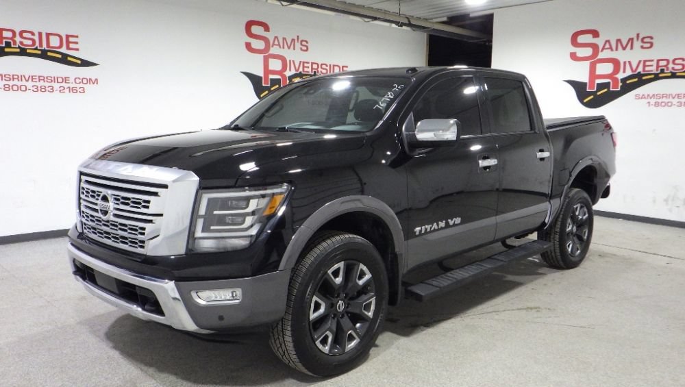 Used 2020 Nissan Titan Platinum Reserve w/ Moonroof Package AWD/4WD image 1