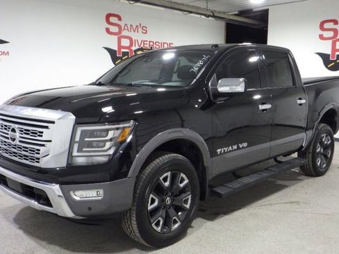 Used 2020 Nissan Titan Platinum Reserve w/ Moonroof Package image 1