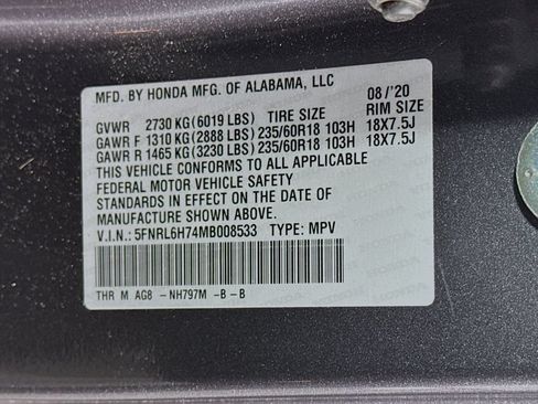 Used 2021 Honda Odyssey EX-L image 31