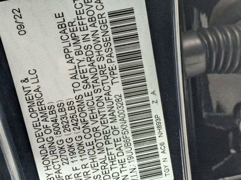 Used 2022 Acura TLX A-Spec Package image 36