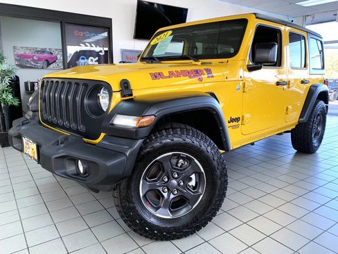 Used 2021 Jeep Wrangler Unlimited Sport image 1