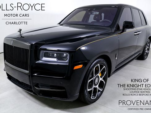 Certified 2024 Rolls-Royce Cullinan Black Badge w/ Dark Exterior Package image 1