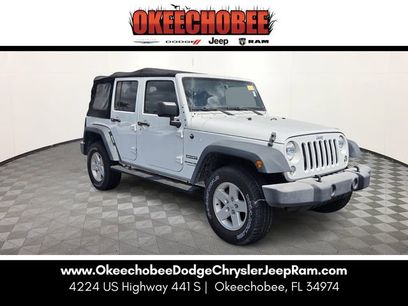 Certified 2018 Jeep Wrangler Unlimited Sport S