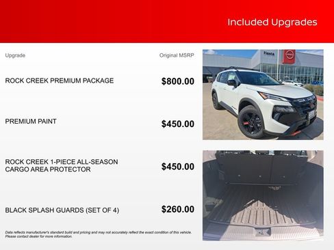 New 2026 Nissan Rogue SV w/ Rock Creek Premium Package AWD/4WD image 3