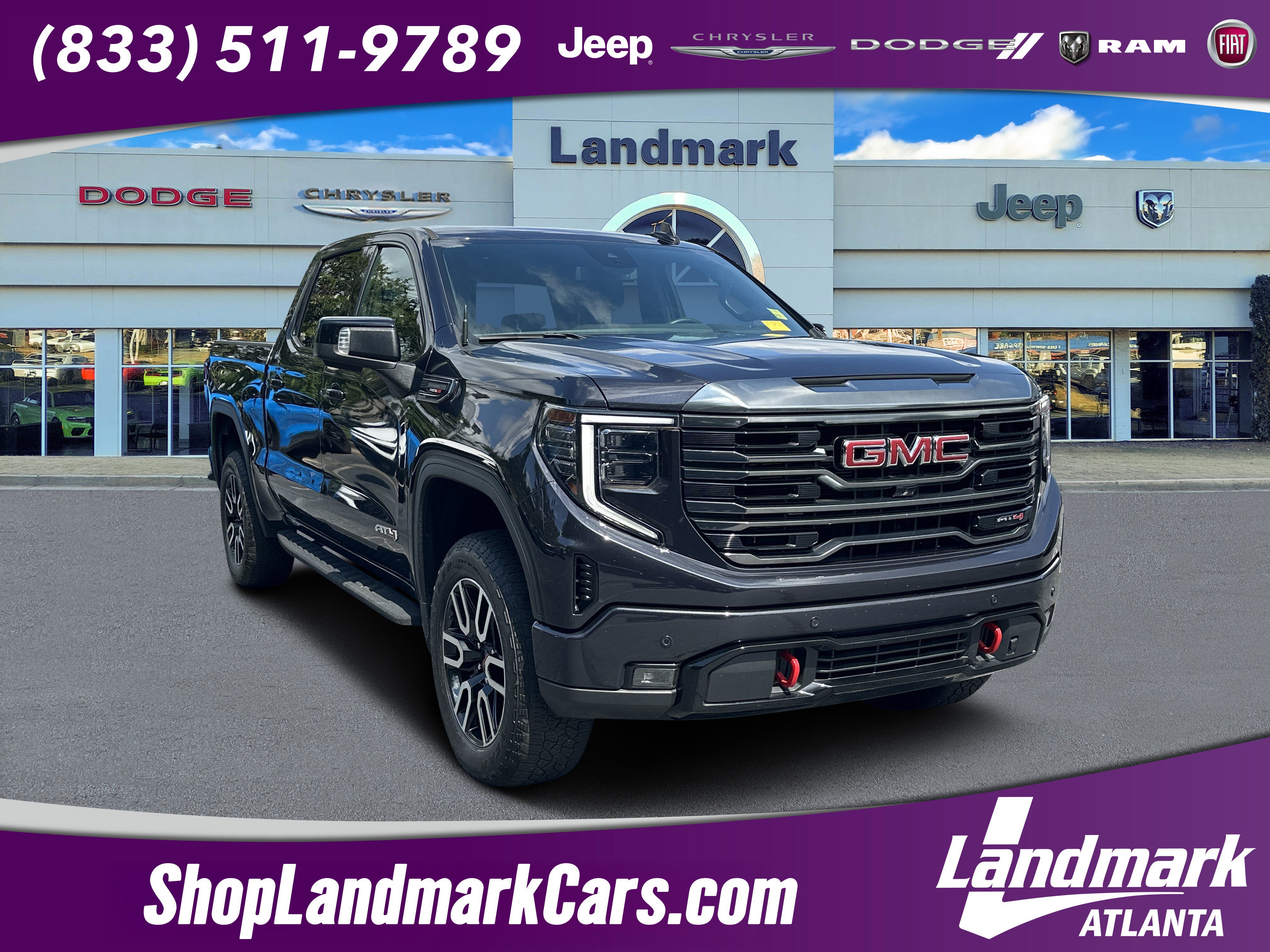Used 2023 GMC Sierra 1500 AT4 w/ AT4 Premium Package AWD/4WD image 1