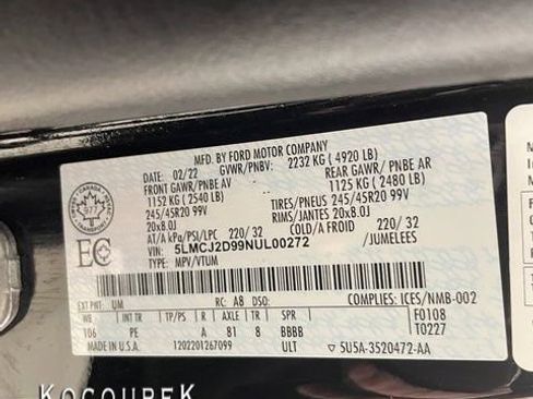 Used 2022 Lincoln Corsair Reserve w/ Equipment Group 201A AWD/4WD image 26