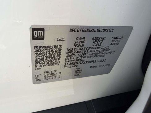 Certified 2022 Chevrolet Tahoe RST w/ Luxury Package AWD/4WD image 17