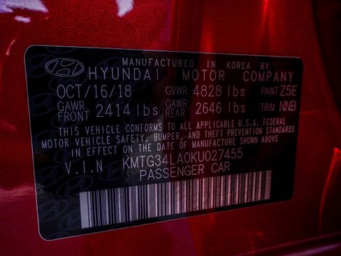 Used 2019 Genesis G70 2.0T Advanced w/ Elite Package image 52