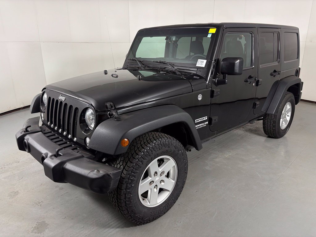 Used 2017 Jeep Wrangler Unlimited Sport w/ Quick Order Package 24S AWD/4WD image 4