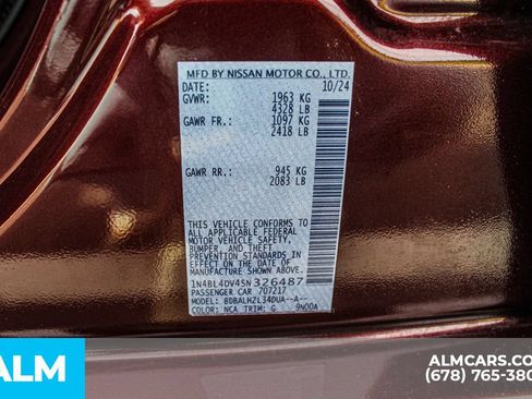 Used 2025 Nissan Altima 2.5 SV FWD image 39