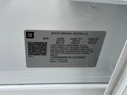 Used 2020 Cadillac CT5 Premium Luxury w/ Parking Package RWD image 25