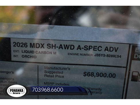 New 2026 Acura MDX A-Spec AWD/4WD image 40