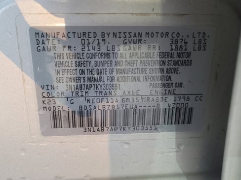 Used 2019 Nissan Sentra S FWD image 33
