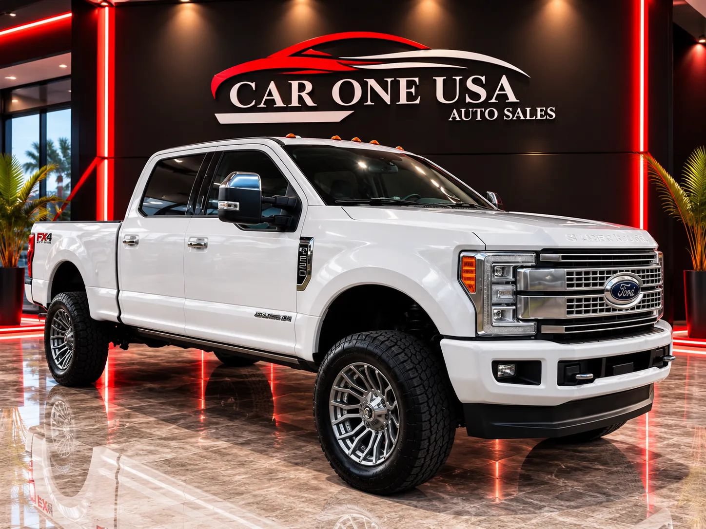 Used 2017 Ford F350 Platinum AWD/4WD image 1