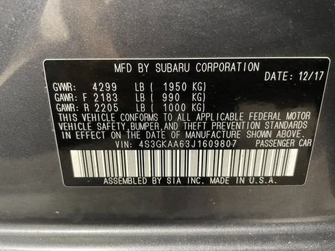 Used 2018 Subaru Impreza 2.0i AWD/4WD image 26