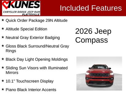 New 2026 Jeep Compass Latitude