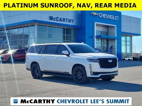 Used 2024 Cadillac Escalade ESV Sport Platinum w/ LPO, ONYX Package image 1