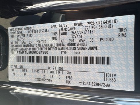 Used 2025 Ford F150 XL AWD/4WD image 18