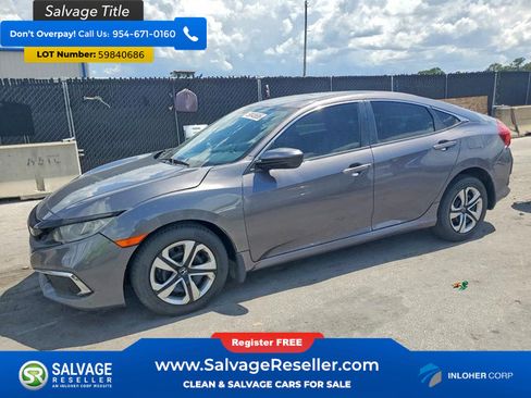 Used 2016 Honda Civic LX image 1
