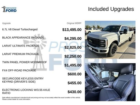 New 2026 Ford F350 Lariat w/ Black Appearance Package image 30