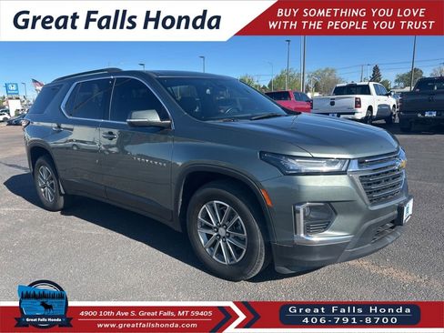 Used 2023 Chevrolet Traverse LT w/ LPO, Floor Liner Package AWD/4WD image 1