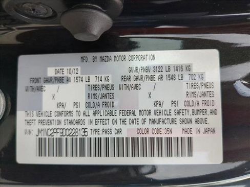 Used 2013 MAZDA MX-5 Miata Grand Touring image 22