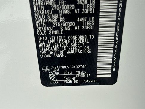 New 2025 Nissan Armada SL image 24